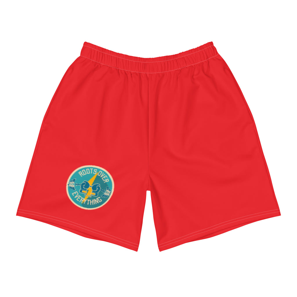 Roots Red Athletic Shorts