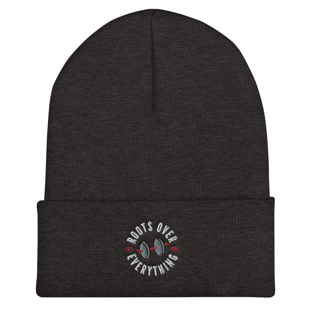 Roots Logo Cuffed Beanie