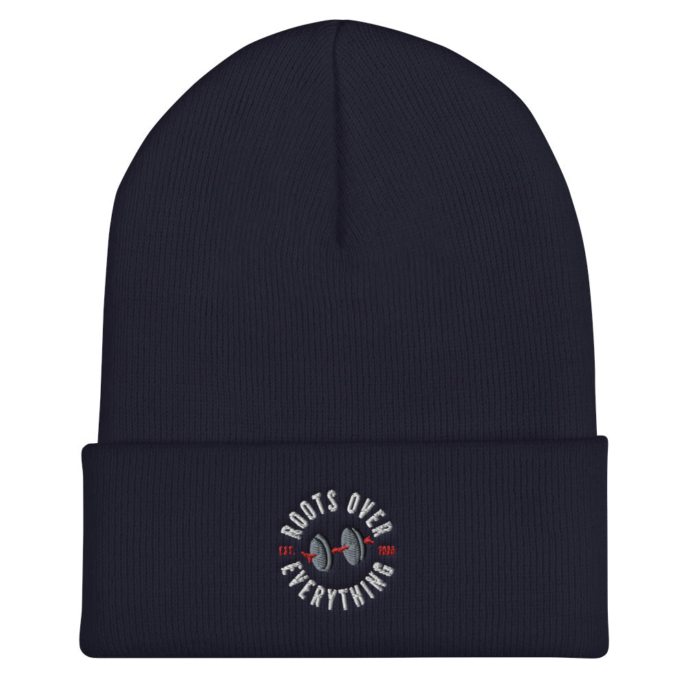 Roots Logo Cuffed Beanie