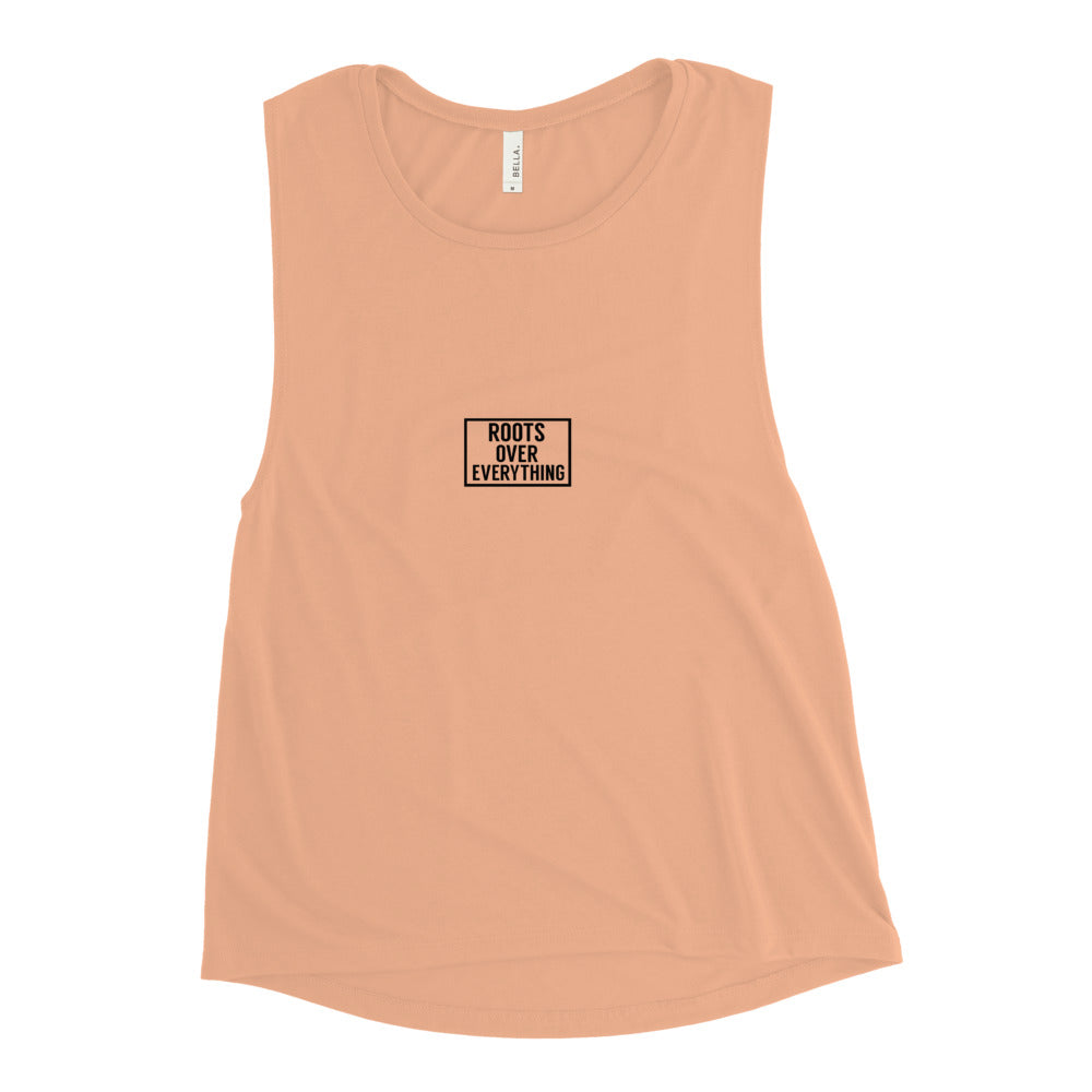 Roots Box Logo Muscle Tank