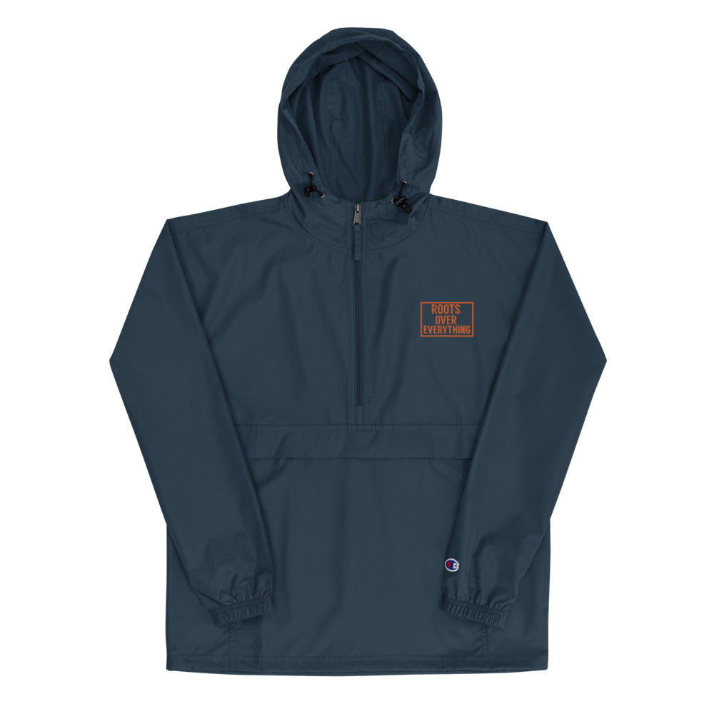 Roots Embroidered Champion Packable Jacket