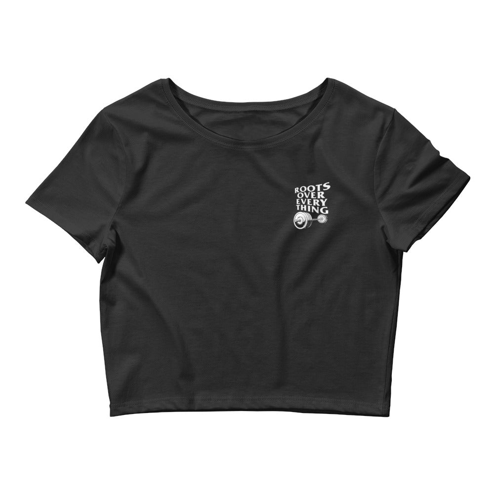 Women’s Barbell Club Crop Tee